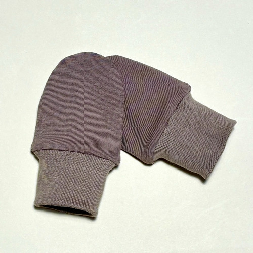BIO Taupe - kojenecké rukavičky (vel.50/62)