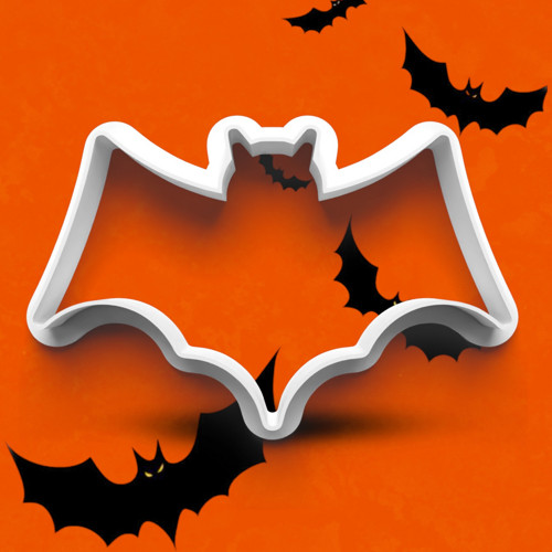 Vykrajovátko Halloween - netopýr