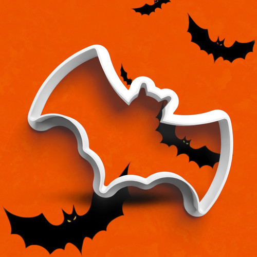 Vykrajovátko Halloween - netopýr