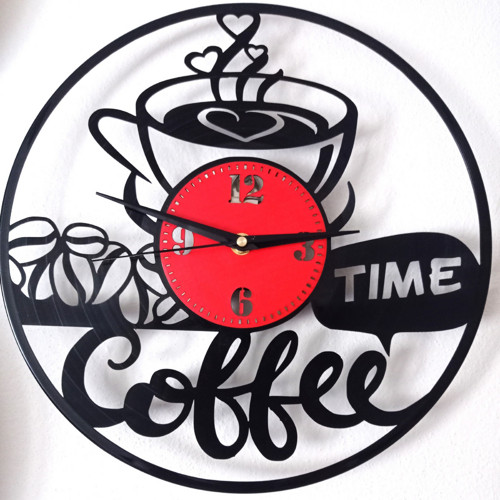 Hodiny "Coffe time"