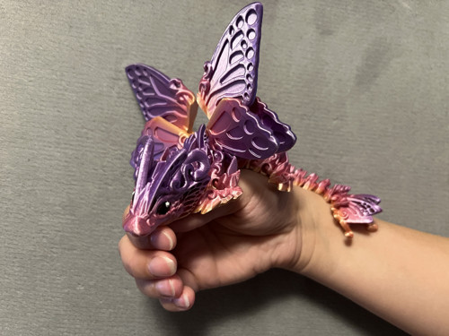 Motýlí Drak - 23 cm - 3D Tisk — foto 1