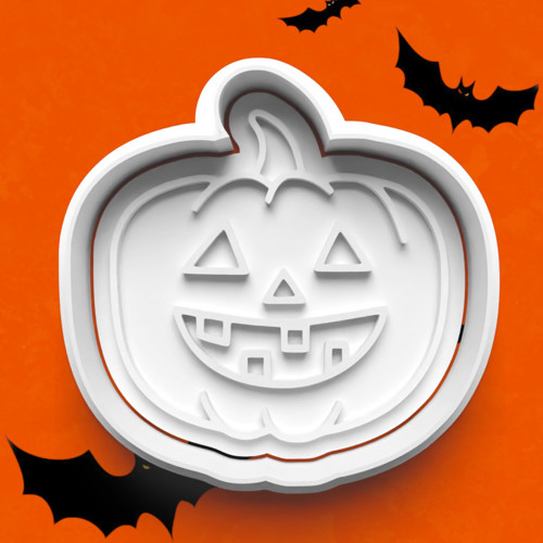 Vykrajovátko Halloween - strašidelná dýně
