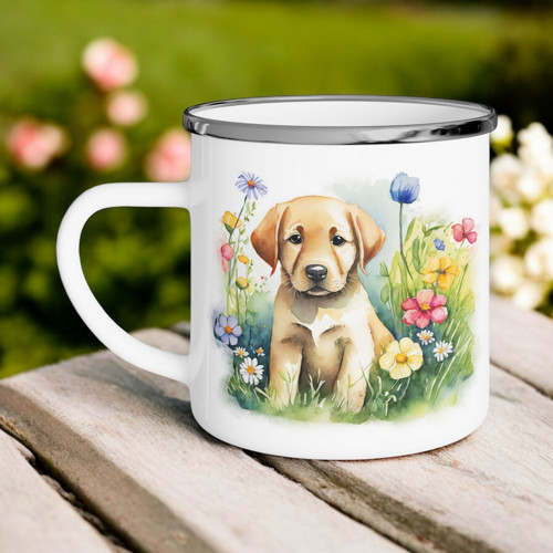 Labrador 06 - Plecháček / hrnek — foto 1