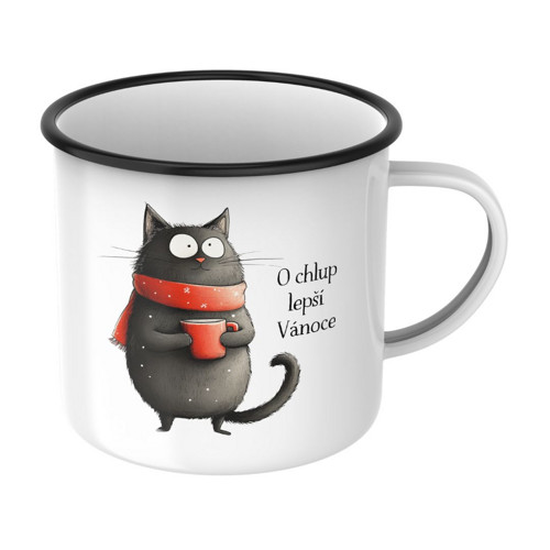 O chlup lepší Vánoce s kočkou - Plecháček