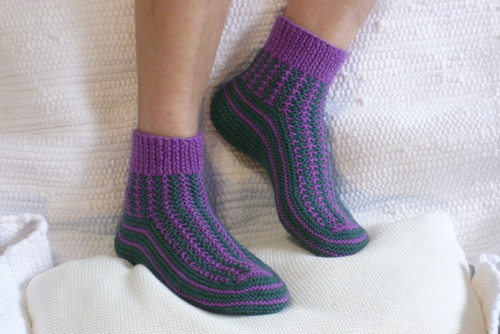 Pletené ponožky — foto 1