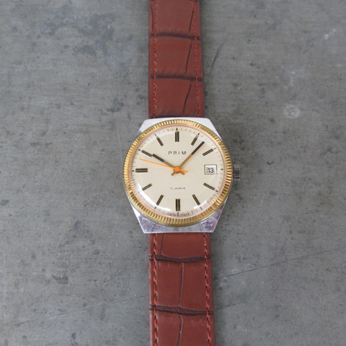 Náramkové hodinky PRIM ala "Rolex" z 1981, datum