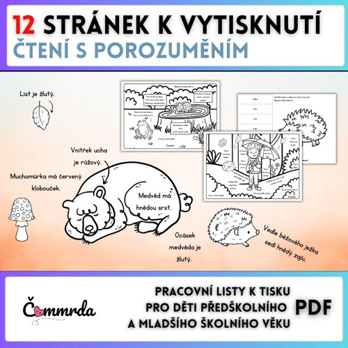 Čtení s porozuměním - podzim (PDF k tisku)