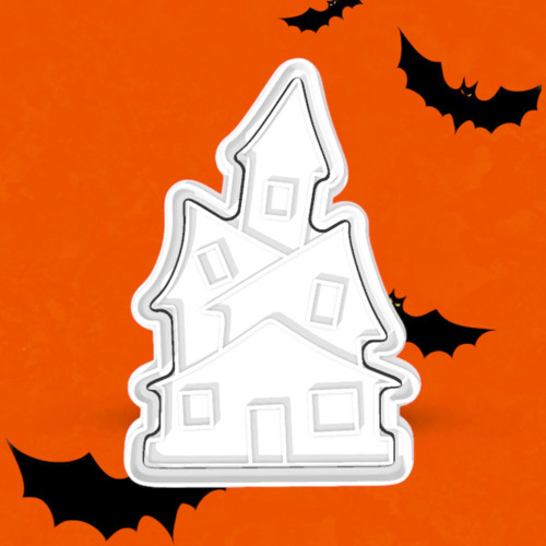 Vykrajovátko Halloween - strašidelný dům