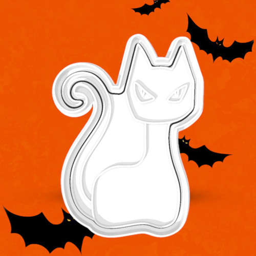 Vykrajovátko Halloween - kočka