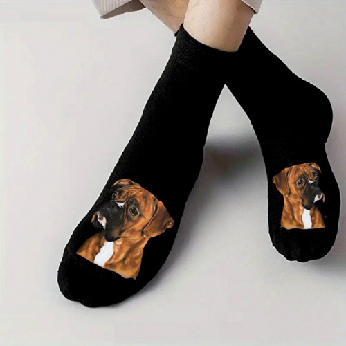Boxer Bavlněné Ponožky