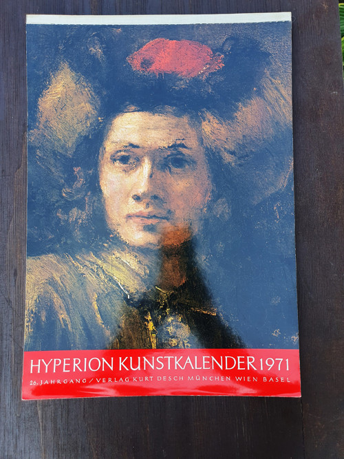 Hyperion Kunstkalender 1971