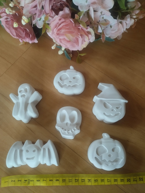 Halloween sada odlitků 6 ks