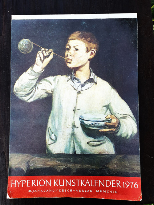 Hyperion Kunstkalender 1976