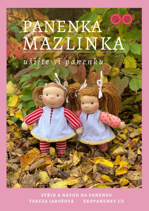 Panenka Mazlinka - střih a návod pdf