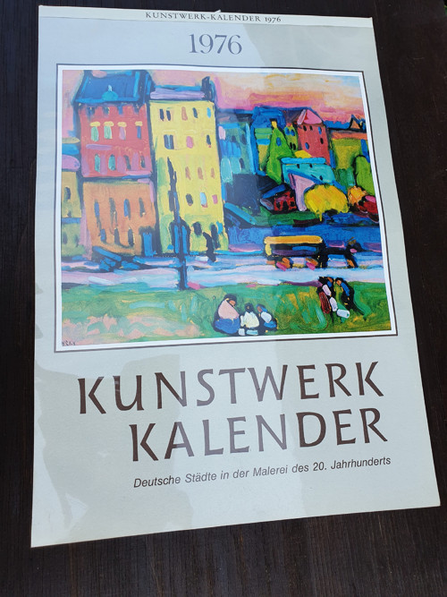 Kunstwerk Kalender 1976
