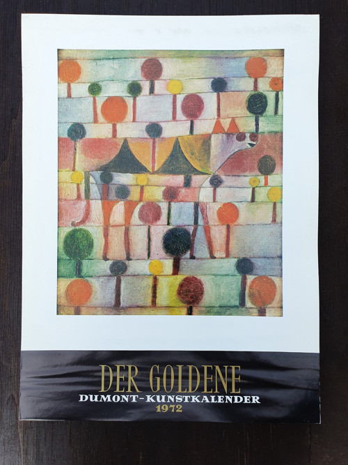 Dumont Kunstkalender 1972