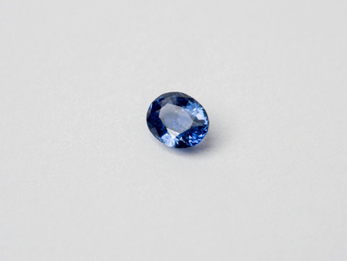 Safír modrý přírodní 0,62 ct Cejlon