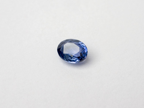 Safír modrý přírodní 1,06 ct Cejlon