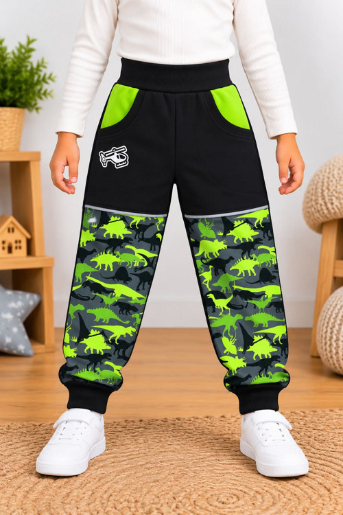 Softshellové kalhoty 86/92 - dinosauři
