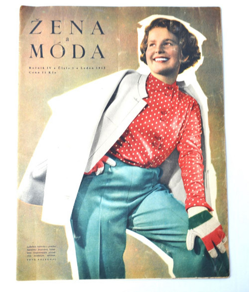 Časopis Žena a móda - leden 1952