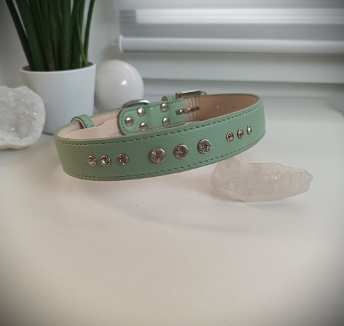 Elegantní obojek s kamínky