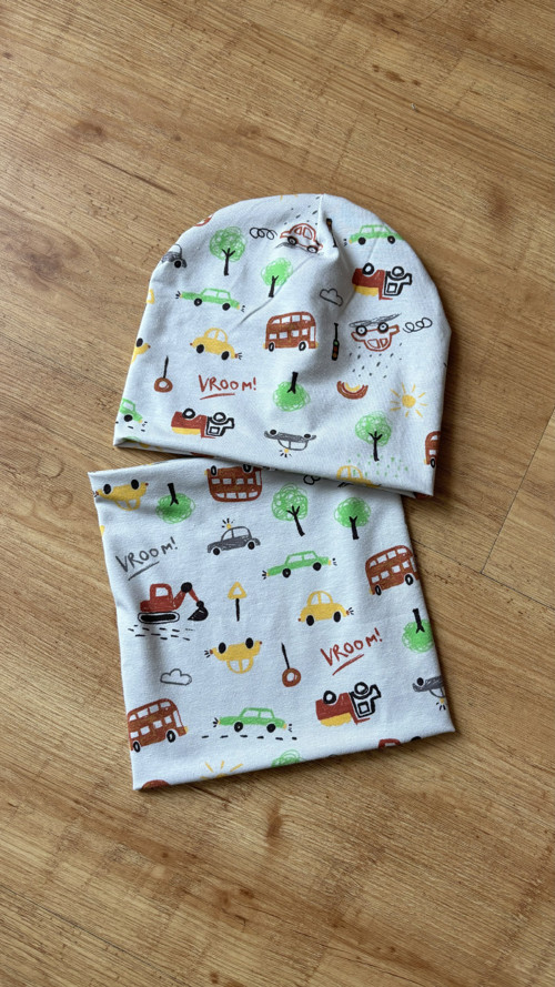 Dětský set čepice + nákrčník