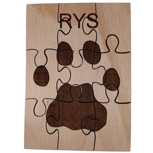 Puzzle stopa - RYS