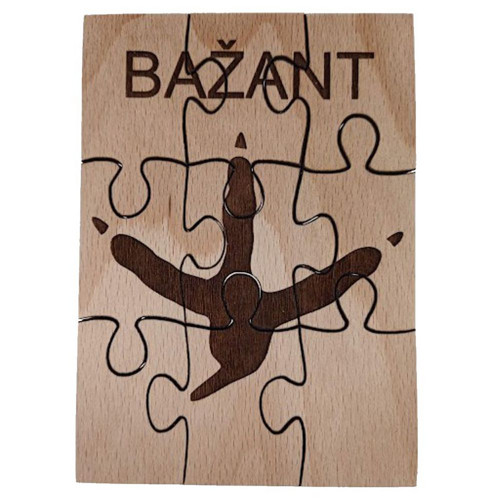 Puzzle stopy - BAŽANT