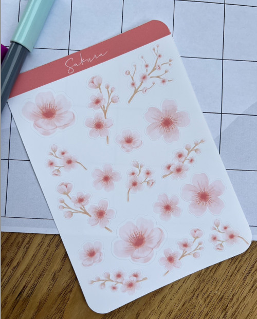 Samolepky Sakura