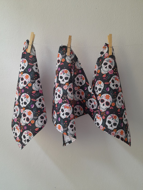 Kapesník Twilight - Sugar Skulls Black — foto 1