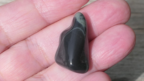 Obsidián pavoučí (26 mm) V527 — foto 1