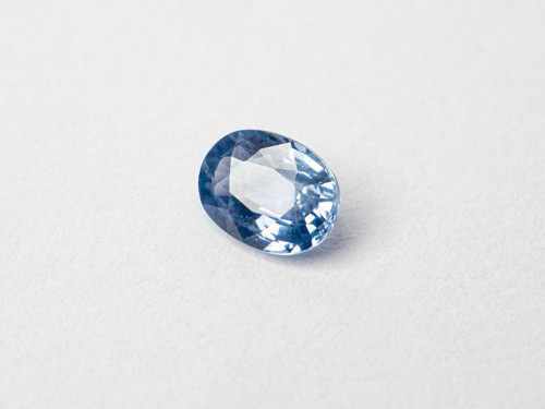 Safír modrý přírodní 1,27 ct Cejlon