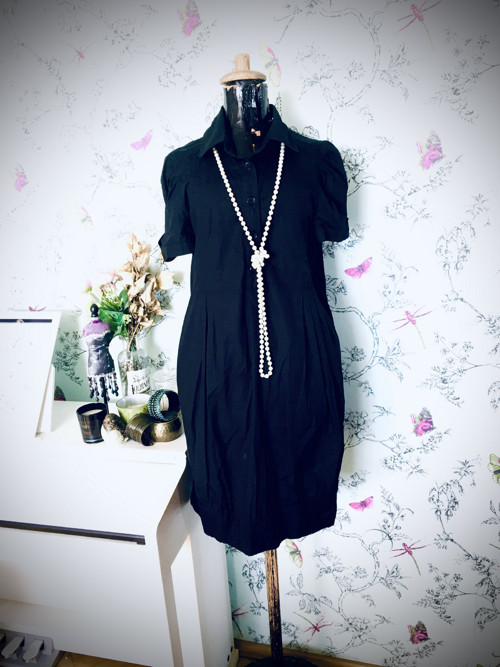 Šaty košilovky black — foto 1