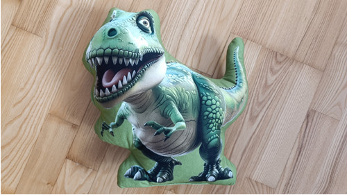 Polštářek 3D - DINO T - REX