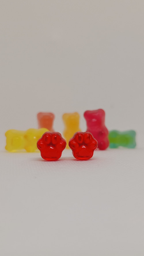 Paw Bonbons coral
