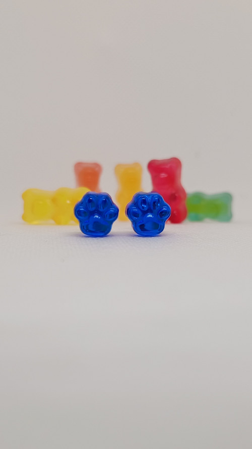 Paw Bonbons sapphire blue