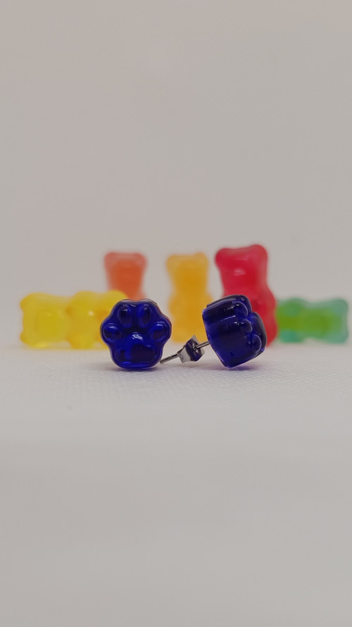 Paw Bonbons navy blue