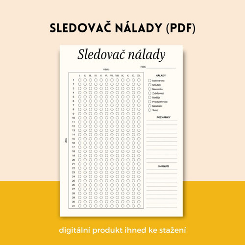 Sledovač nálady (PDF)