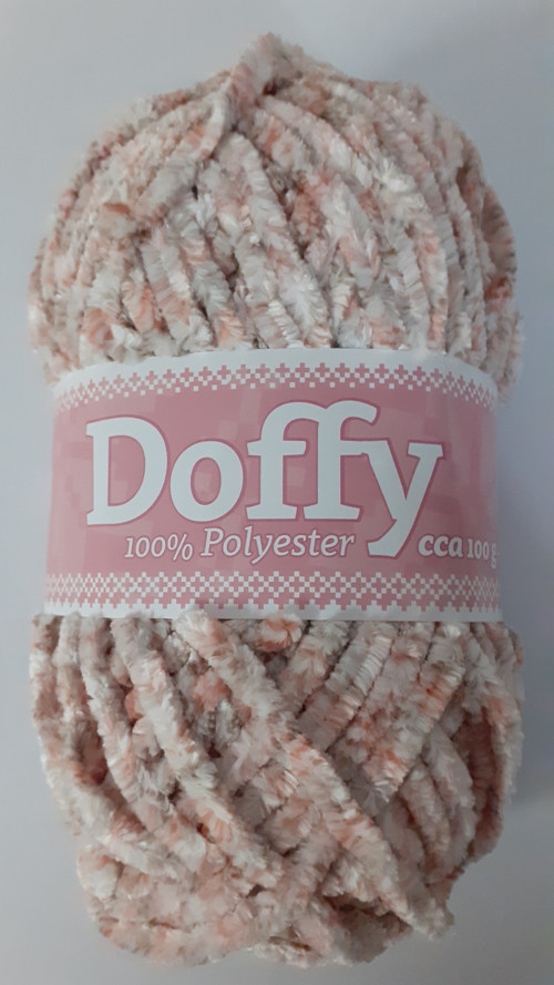 Žinylková příze DOFFY multicolor 128