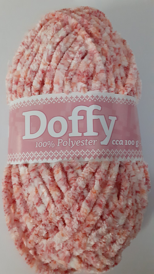 Žinylková příze DOFFY multicolor 135