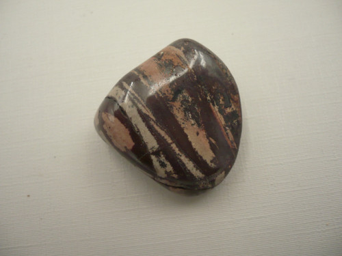Troml. kámen – jaspis zebra 29 mm, č.6f