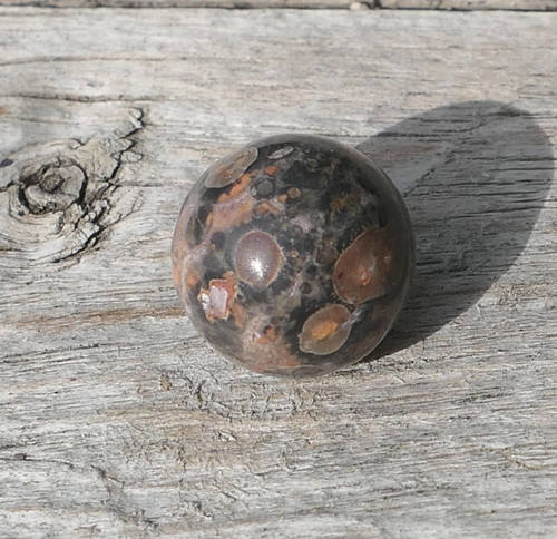 Kulička 12 mm - jaspis leopardí V605