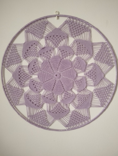 Mandala háčkovaná