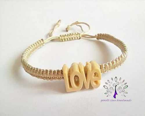 Shamballa náramek love