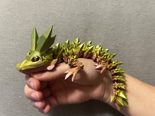 Mládě Krystalového Draka - 22,5 cm - 3D Tisk
