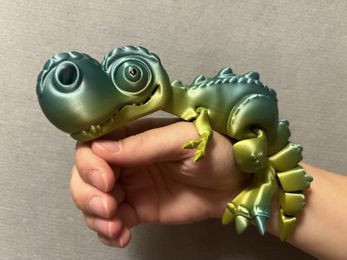 Flexi Tyranosaurus Rex - 23 cm - 3D tisk — foto 1