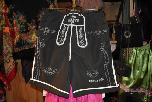 Plavky, kraťase ala Oktoberfest vel. M
