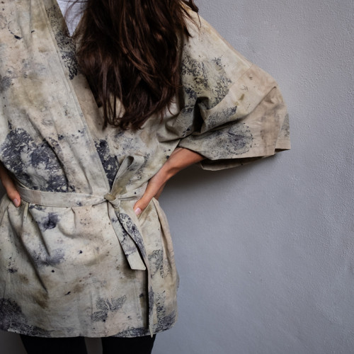 Kimono přírodně barvené No.2
