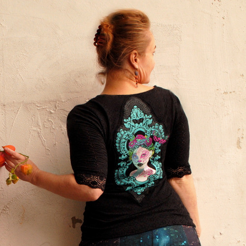 "La Muerte!", madeirové triko — foto 1