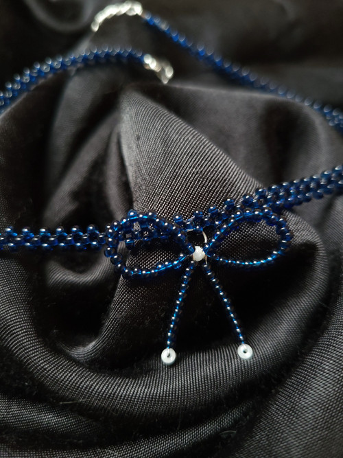 Choker "Blue Belle"